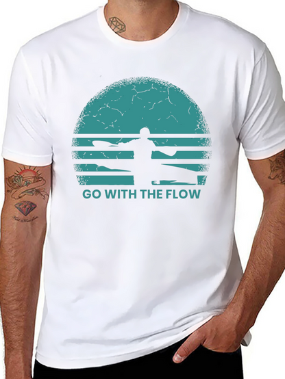 Go With The Flow Kayak T-Shirt