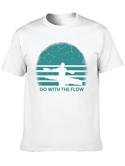 Go With The Flow Kayak T-Shirt
