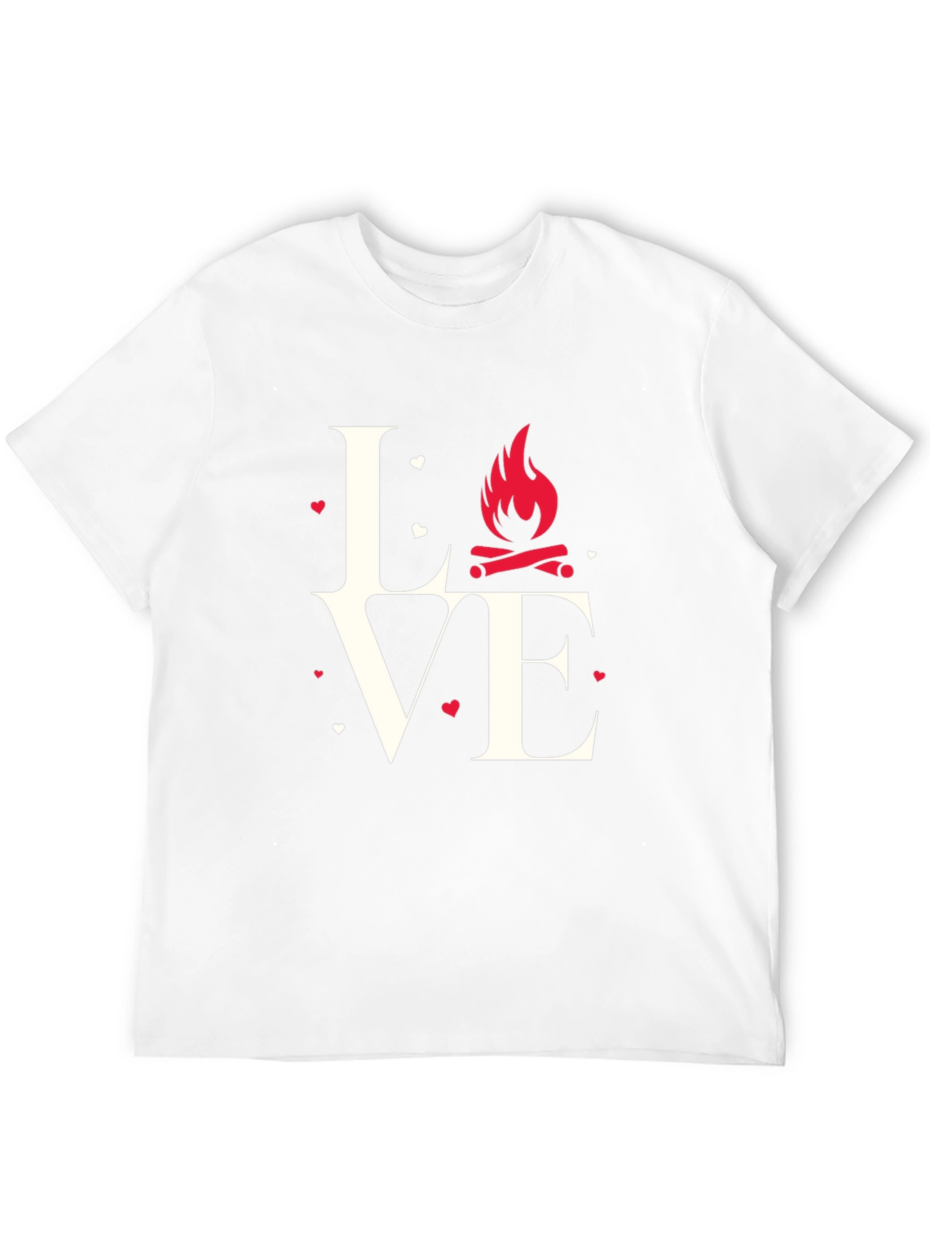Love Camping Graphic T-Shirt - Black