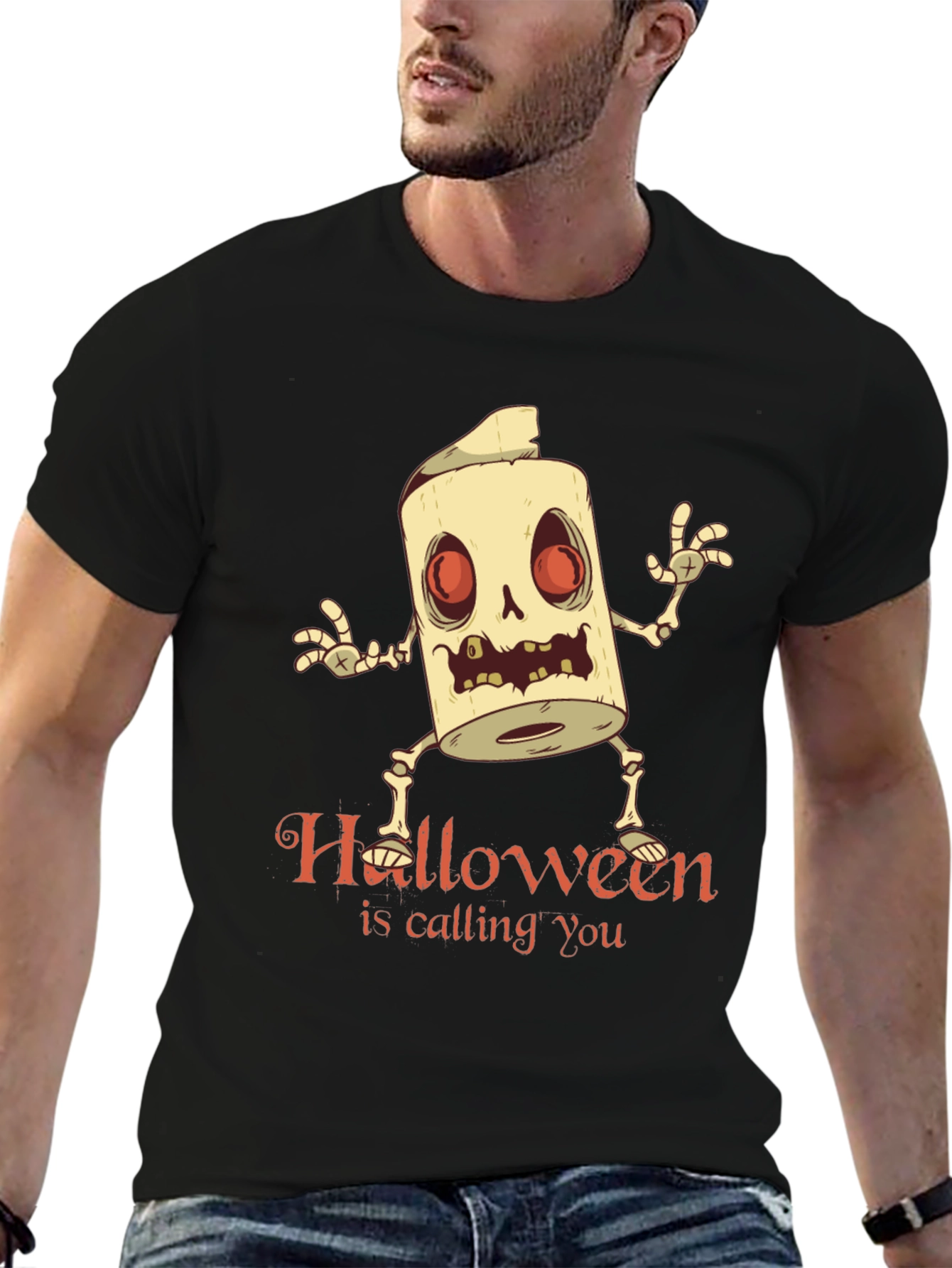 Halloween Is Calling You - Graphic Tee