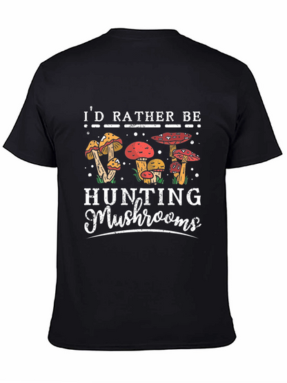 Mushroom Hunting T-Shirt - Nature Lover Gift