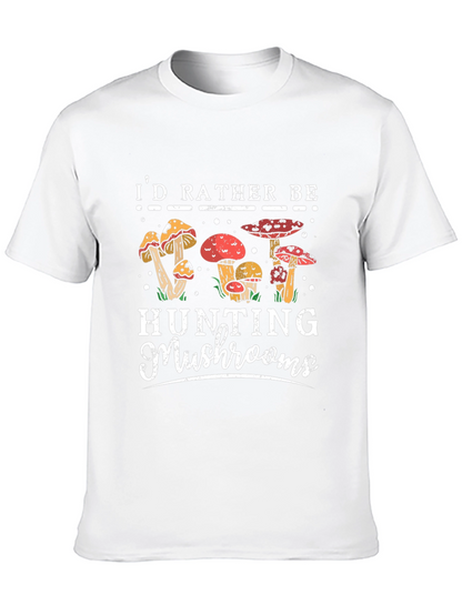 Mushroom Hunting T-Shirt - Nature Lover Gift
