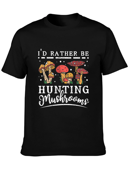 Mushroom Hunting T-Shirt - Nature Lover Gift