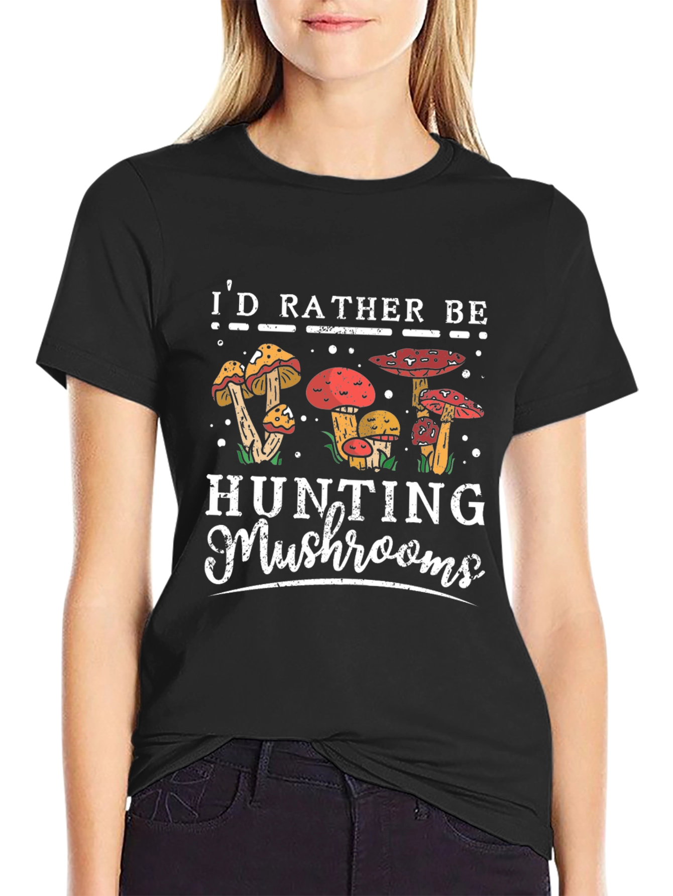 Mushroom Hunting T-Shirt - Nature Lover Gift