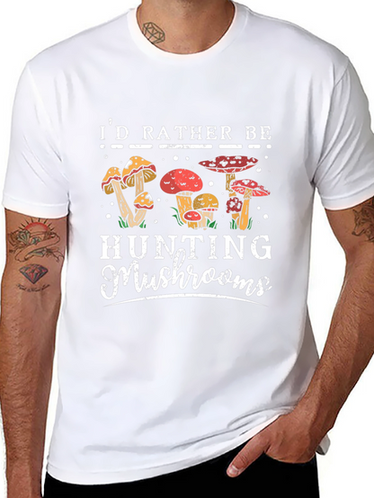 Mushroom Hunting T-Shirt - Nature Lover Gift