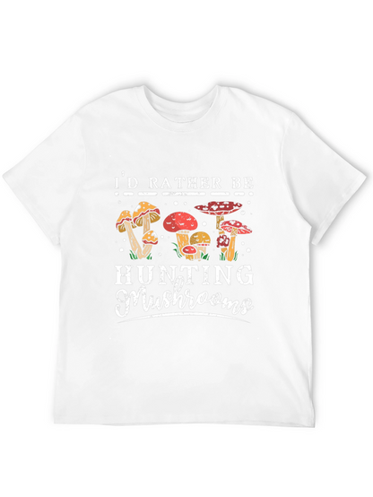 Mushroom Hunting T-Shirt - Nature Lover Gift