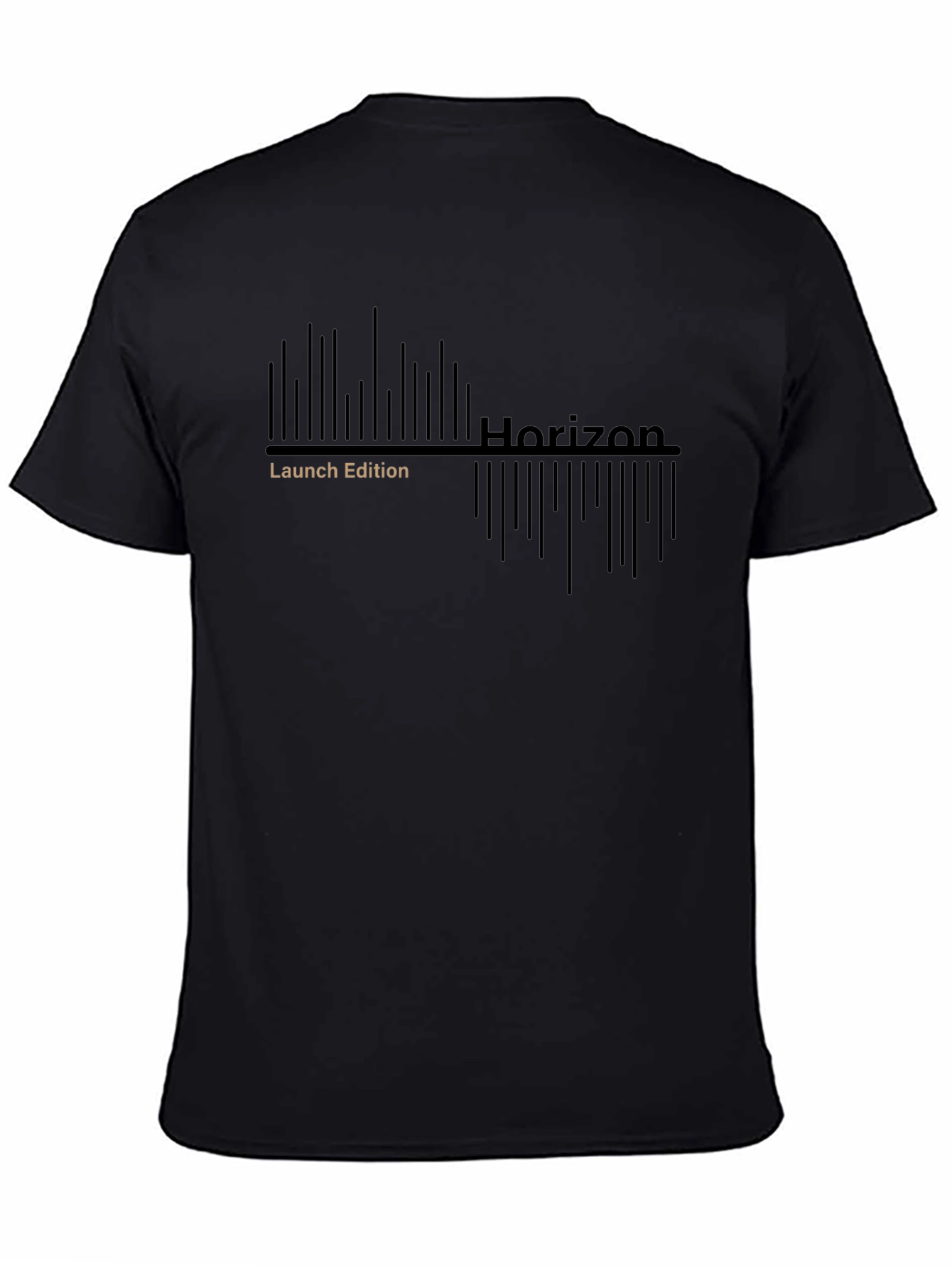 Horizon Launch Edition Black Graphic T-Shirt