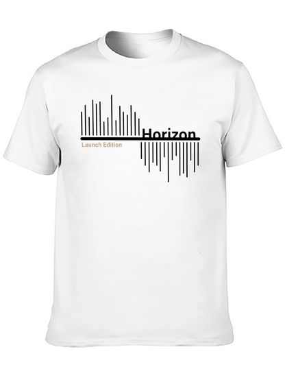 Horizon Launch Edition Black Graphic T-Shirt