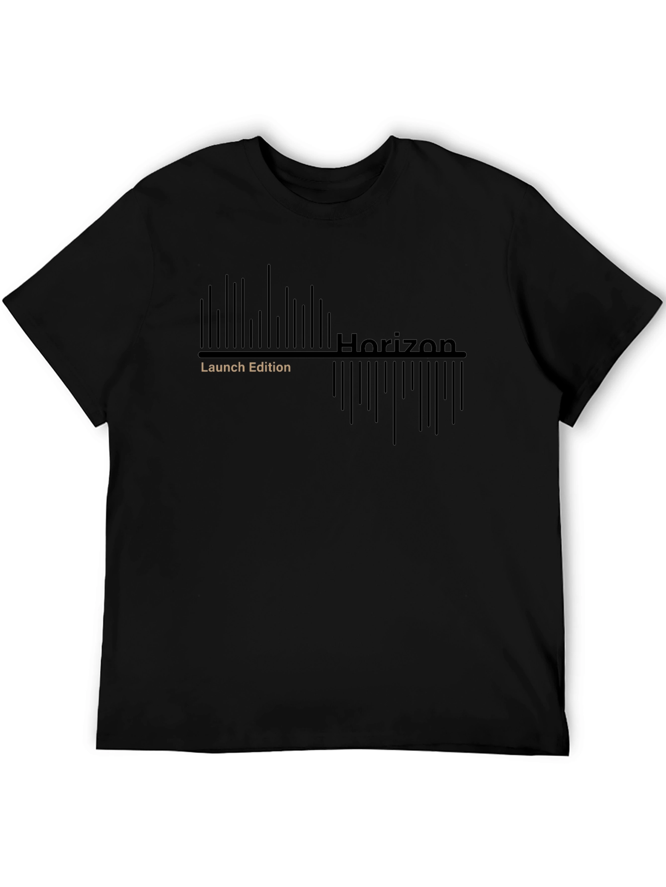 Horizon Launch Edition Black Graphic T-Shirt