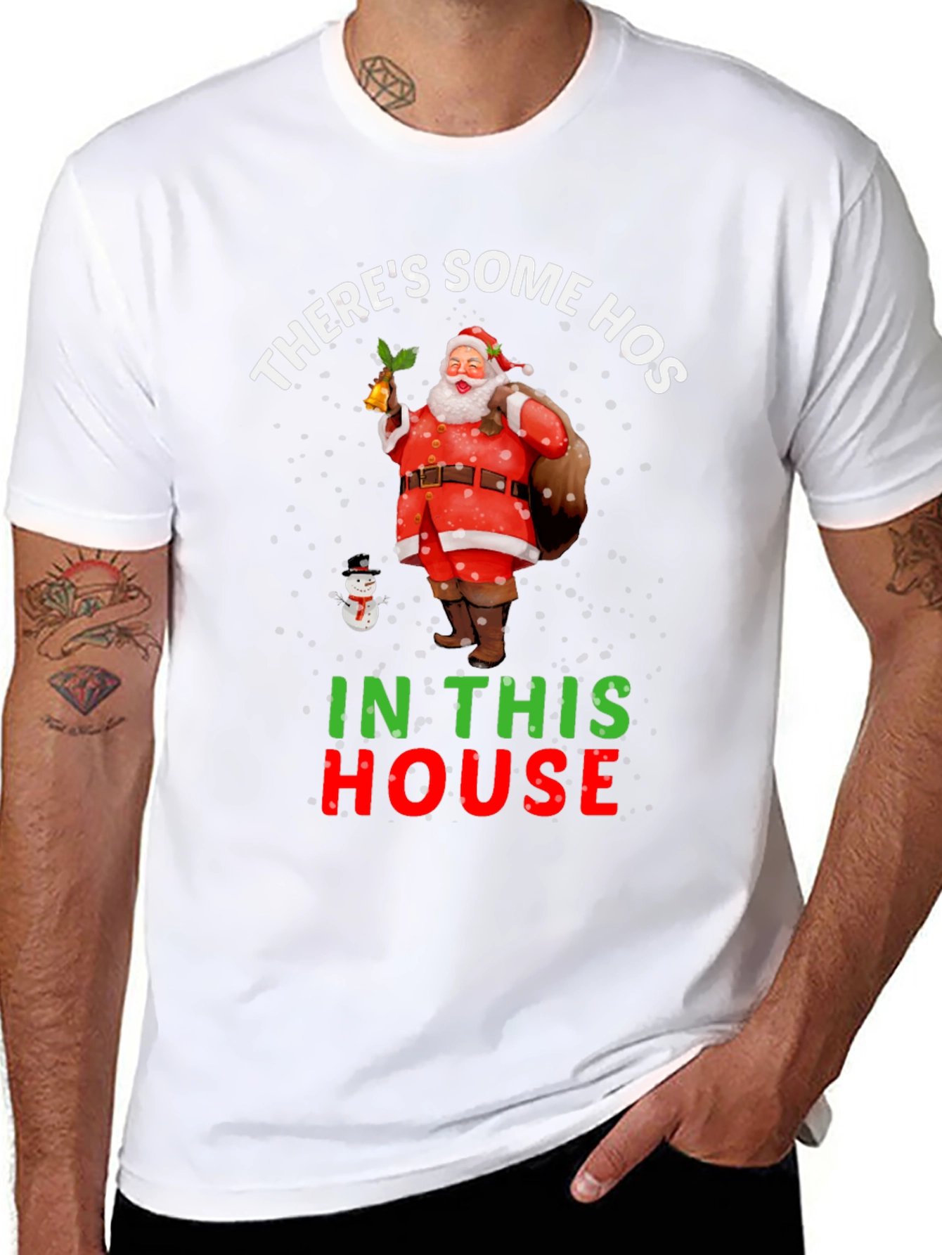 Funny Christmas Santa T-Shirt