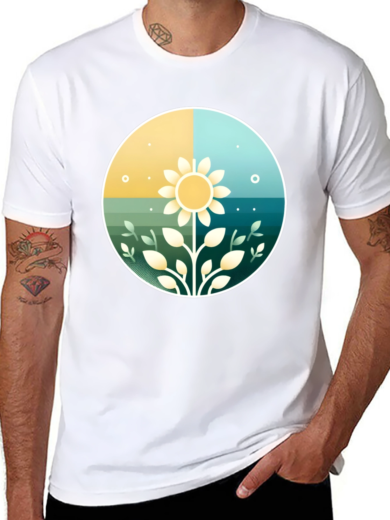 Nature Inspired Graphic Tee