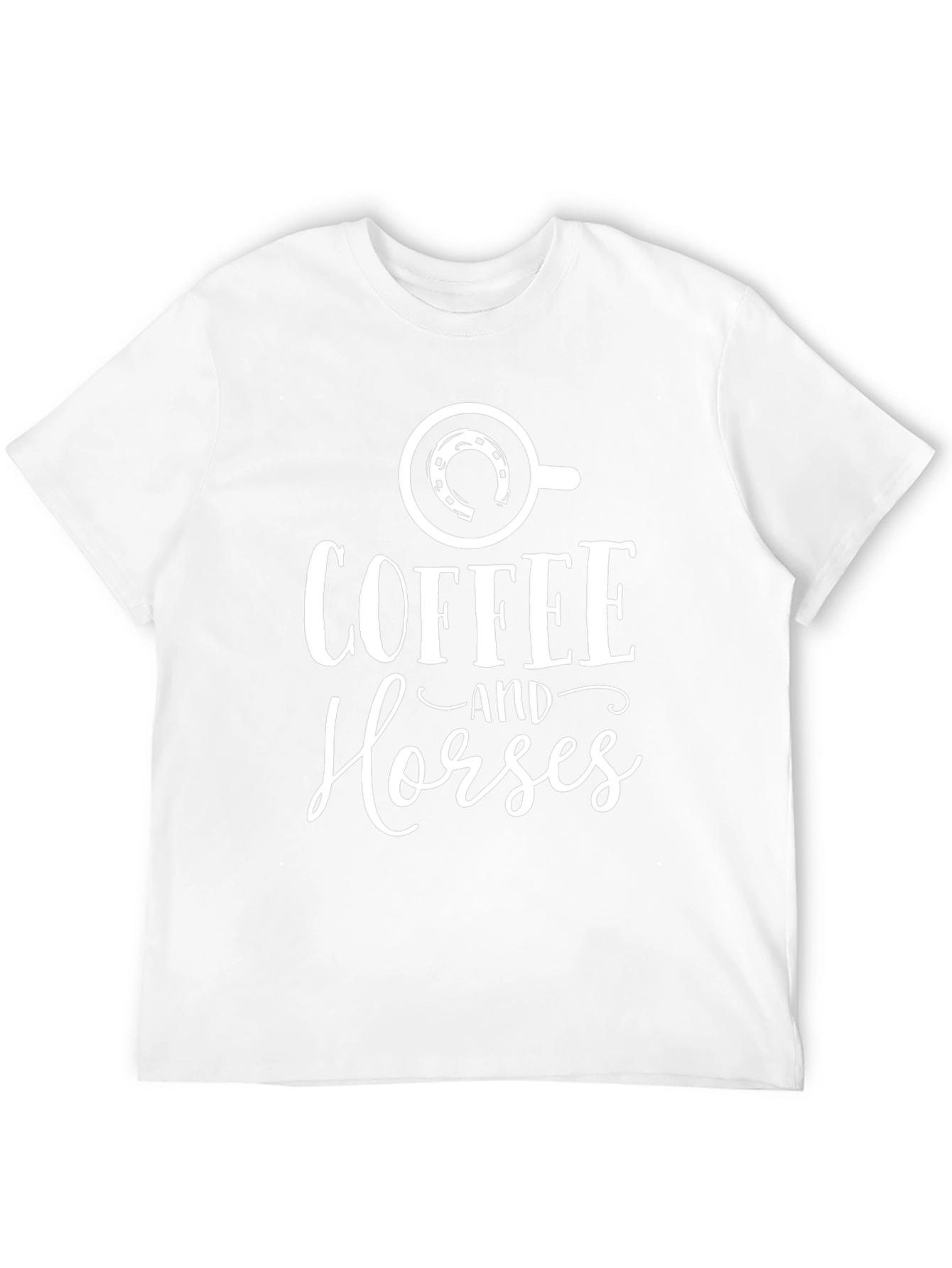 Coffee and Horses Graphic Tee