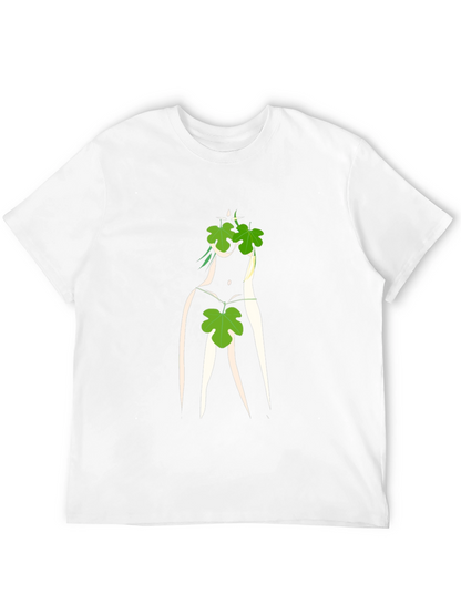 Fig Leaf Graphic Black T-Shirt