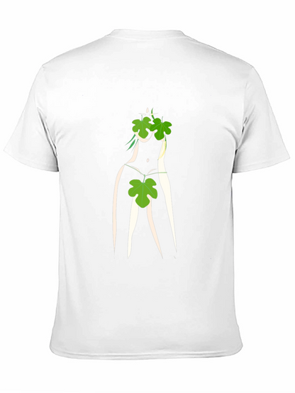 Fig Leaf Graphic Black T-Shirt