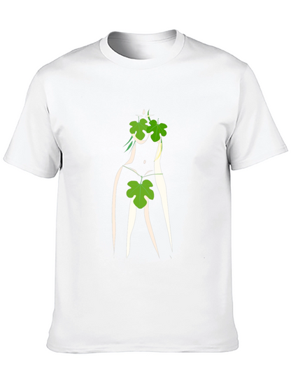 Fig Leaf Graphic Black T-Shirt