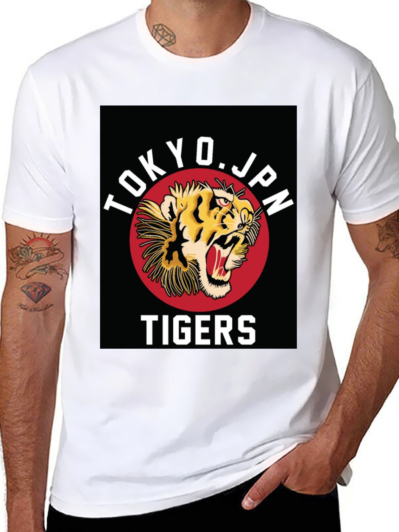 Tokyo Japan Tigers Graphic T-Shirt