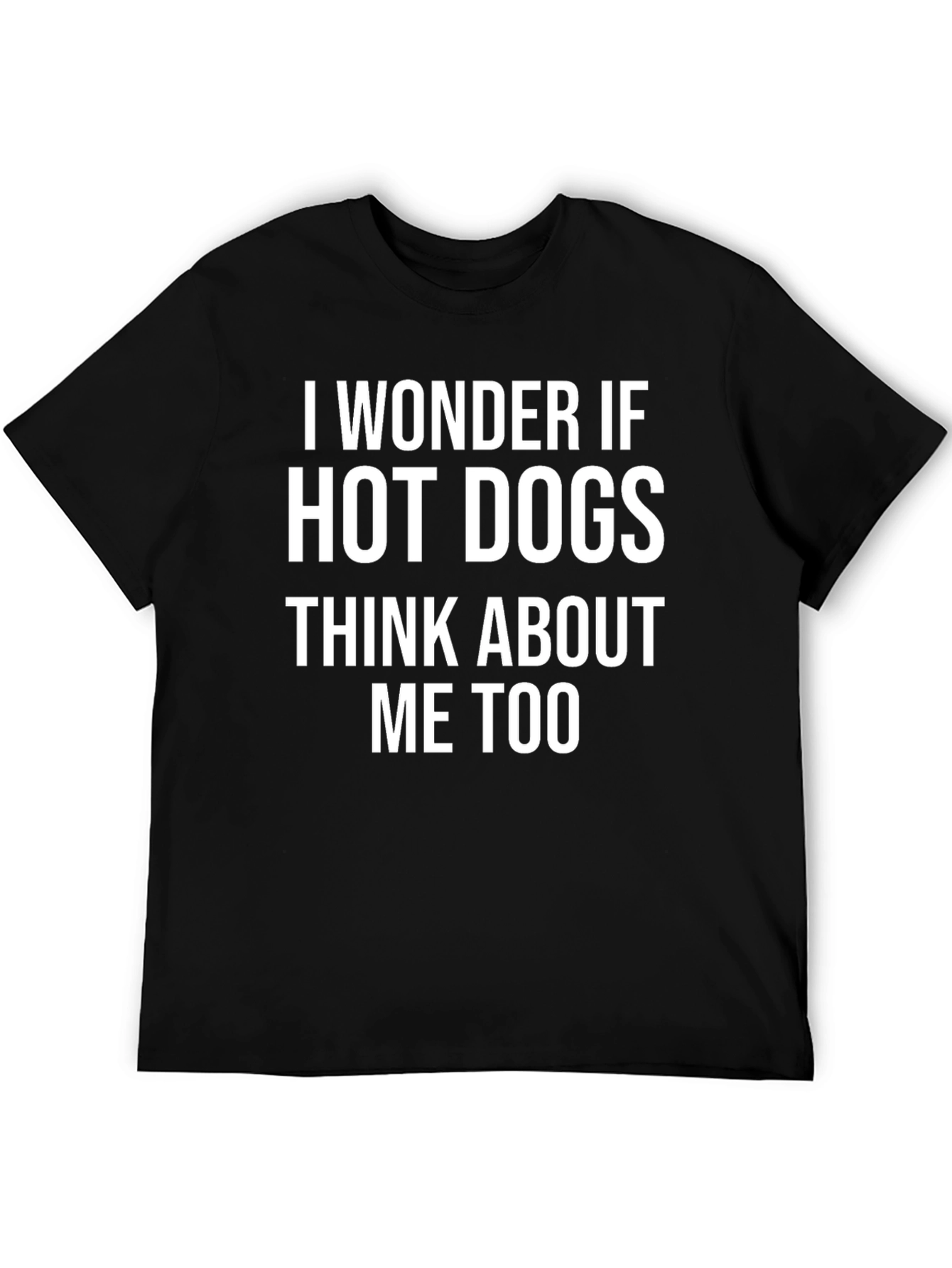 Hot Dog Question Tee - Funny Statement T-Shirt
