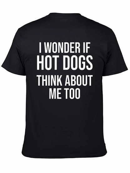 Hot Dog Question Tee - Funny Statement T-Shirt