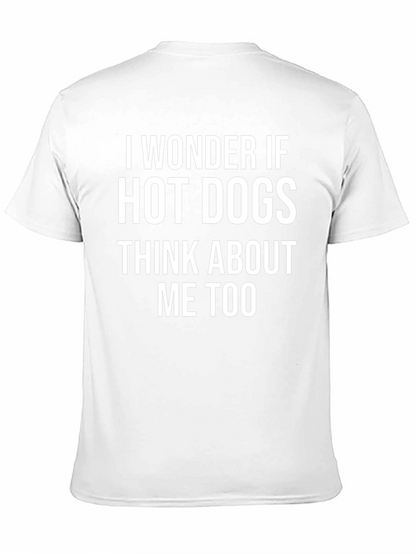 Hot Dog Question Tee - Funny Statement T-Shirt