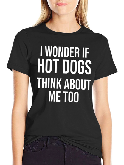 Hot Dog Question Tee - Funny Statement T-Shirt