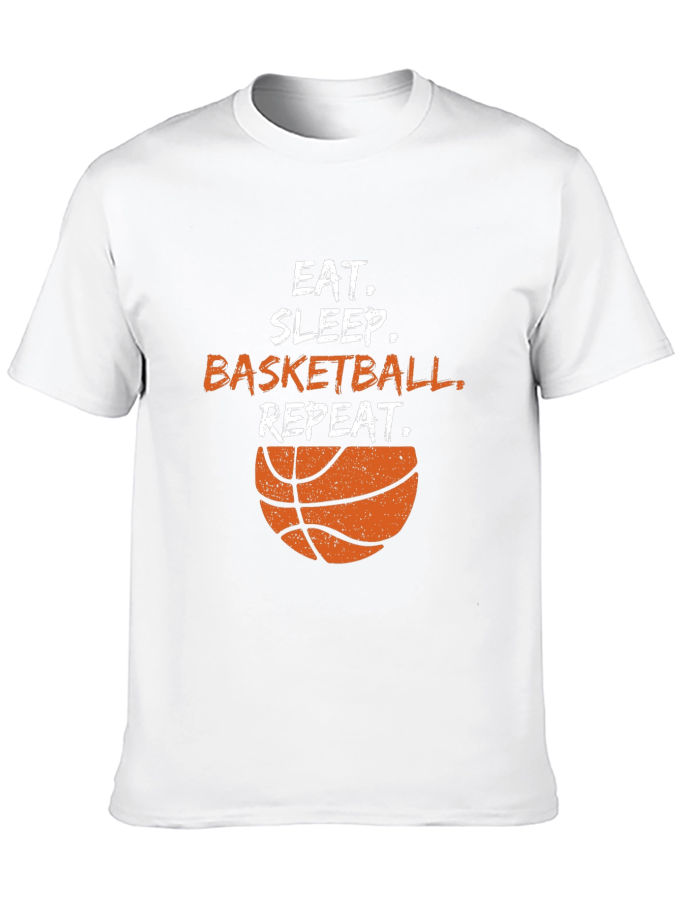 Eat Sleep Basketball Repeat Black T-Shirt