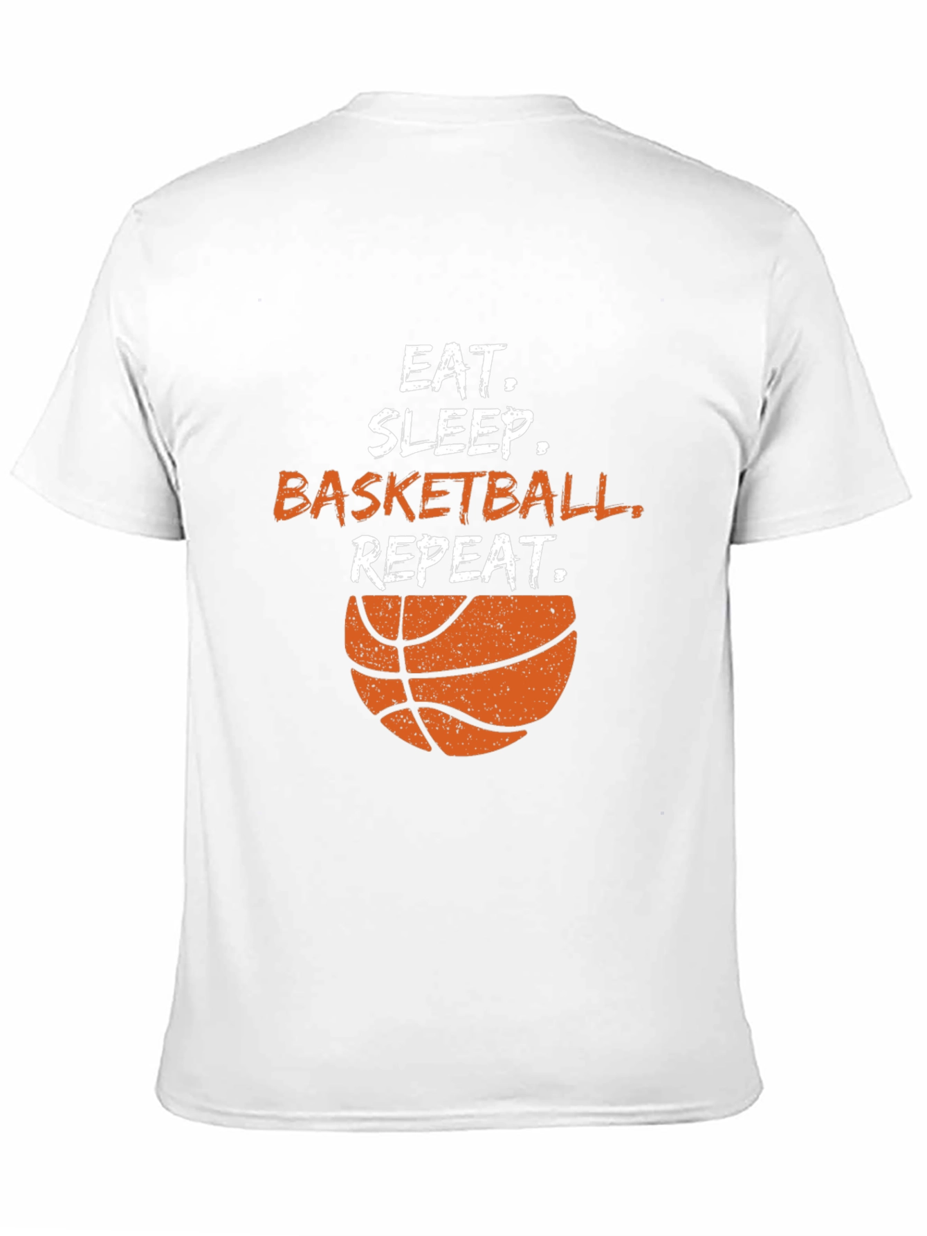 Eat Sleep Basketball Repeat Black T-Shirt