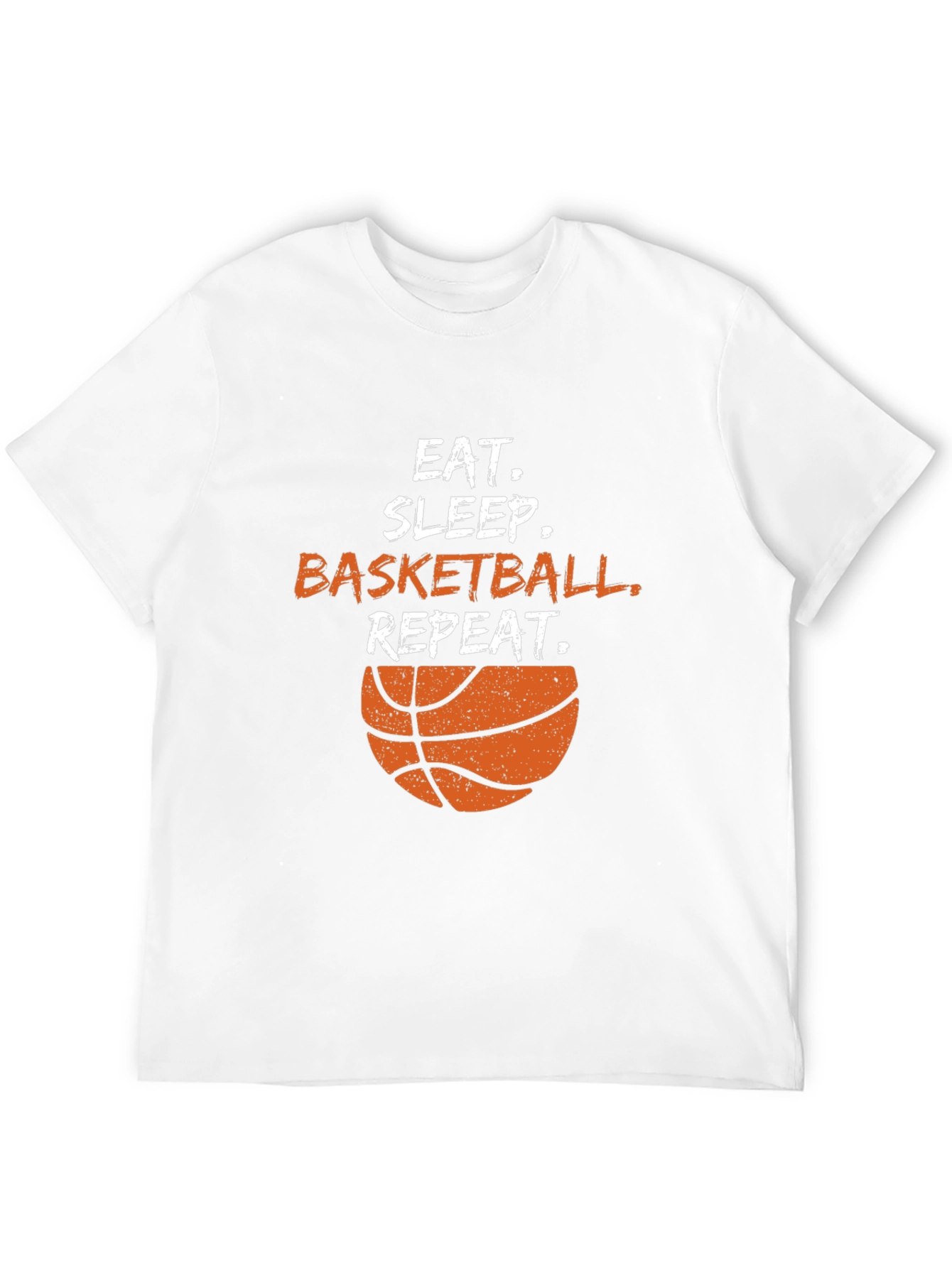 Eat Sleep Basketball Repeat Black T-Shirt