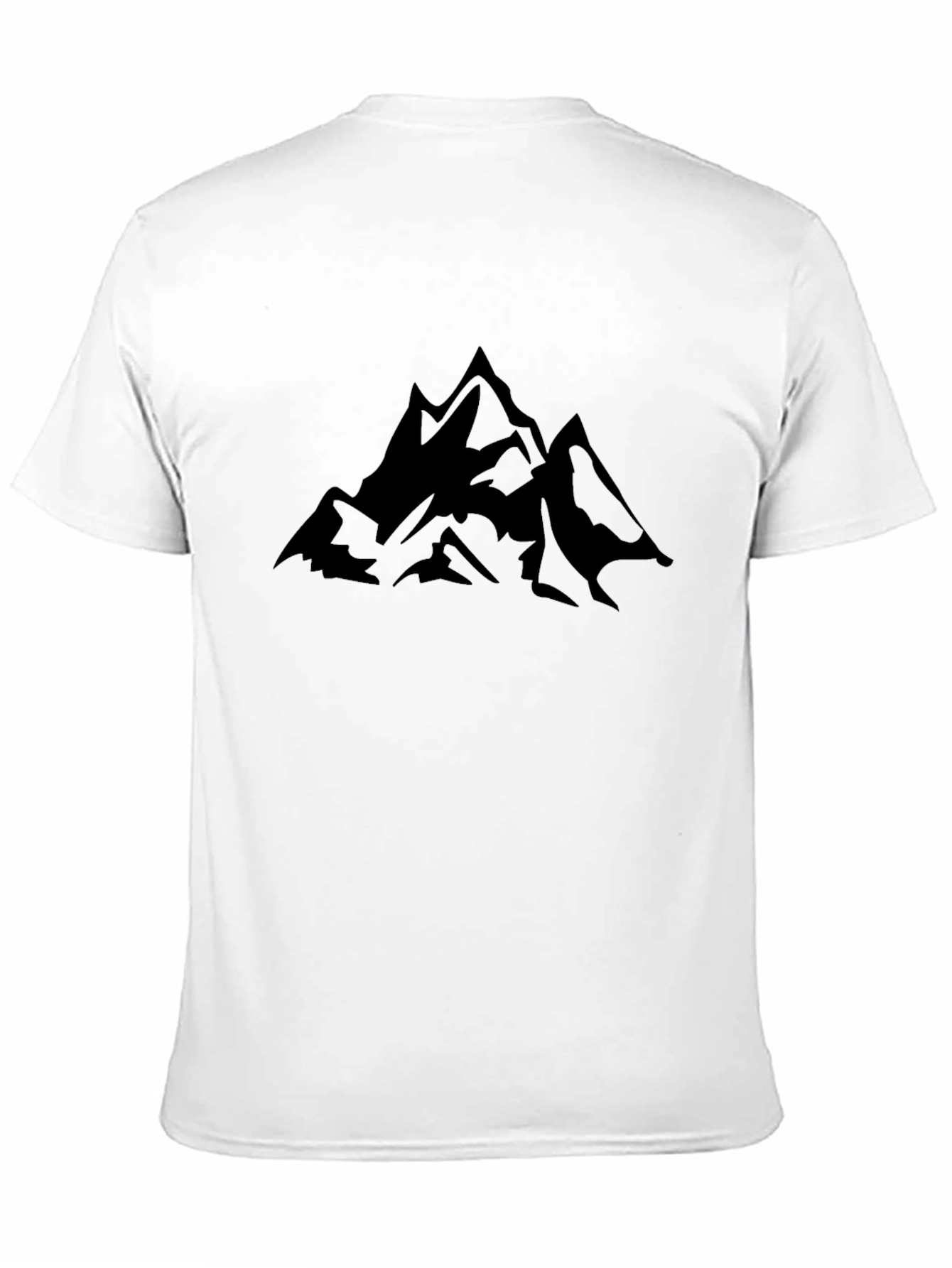Mountain Graphic Tee - Mens Black Short Sleeve