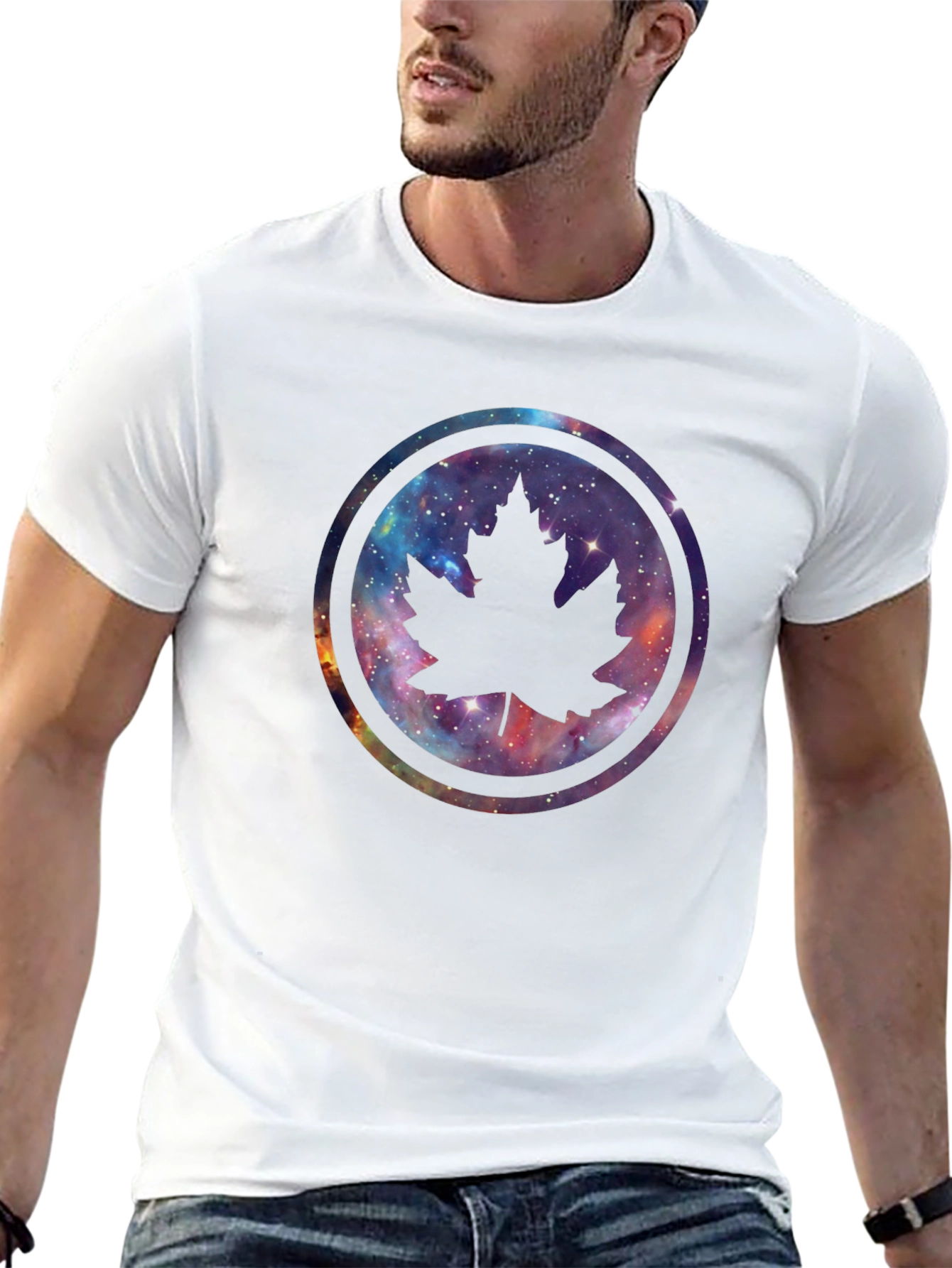 Galaxy Maple Leaf T-Shirt
