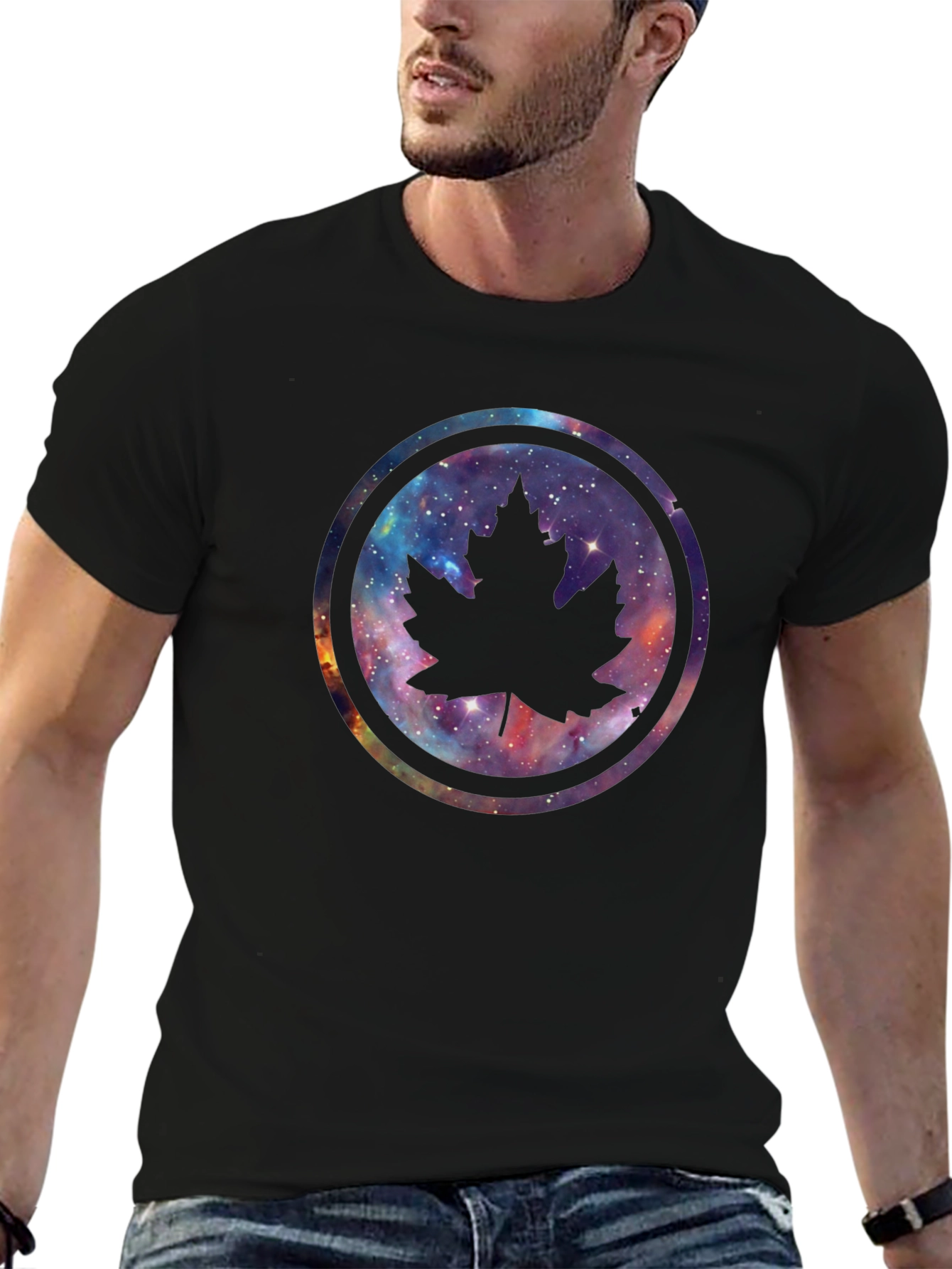 Galaxy Maple Leaf T-Shirt