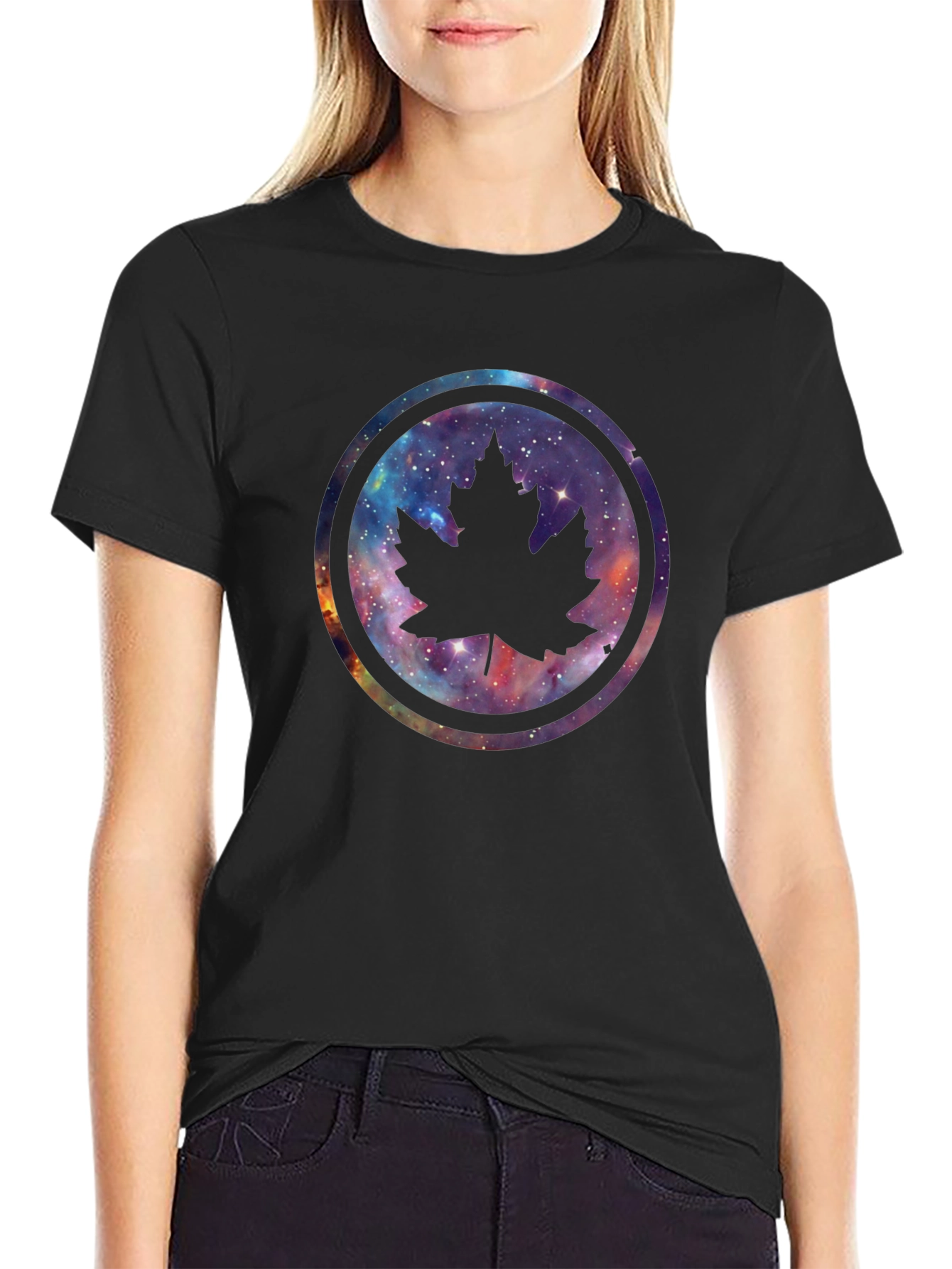 Galaxy Maple Leaf T-Shirt