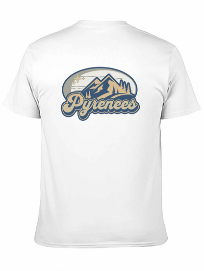 Pyrenees Mountain T-Shirt - Black