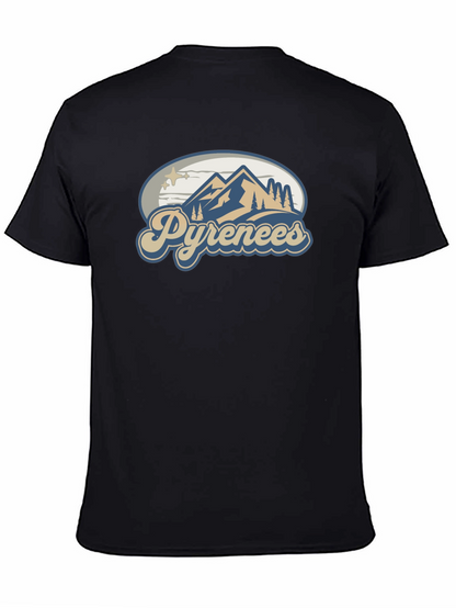 Pyrenees Mountain T-Shirt - Black