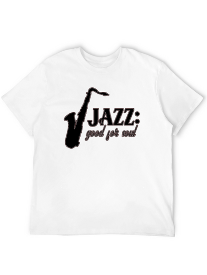 Jazz Good For Soul Black T-Shirt