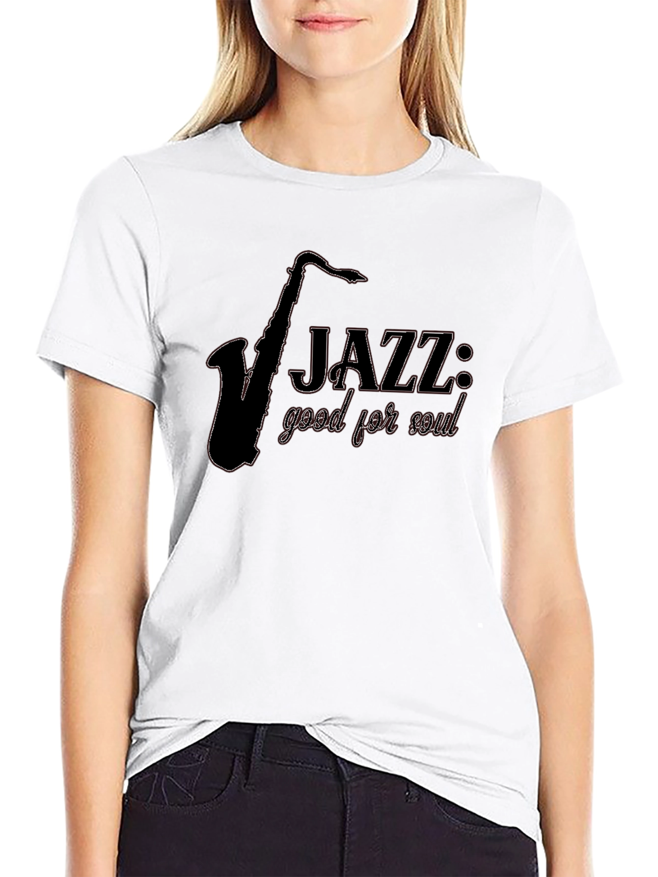 Jazz Good For Soul Black T-Shirt