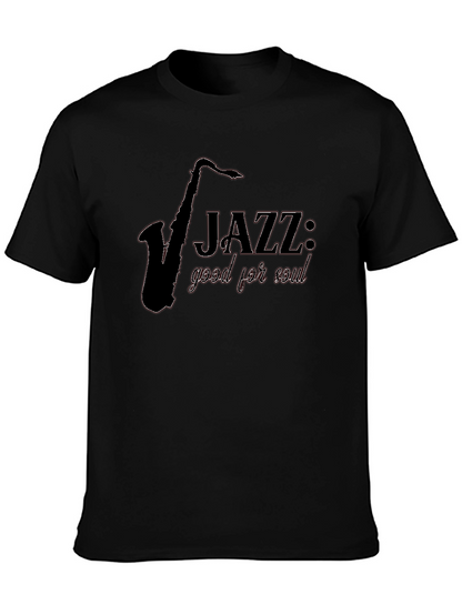 Jazz Good For Soul Black T-Shirt