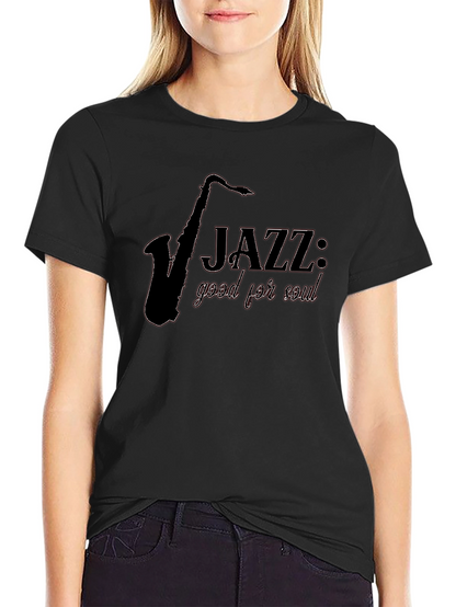 Jazz Good For Soul Black T-Shirt