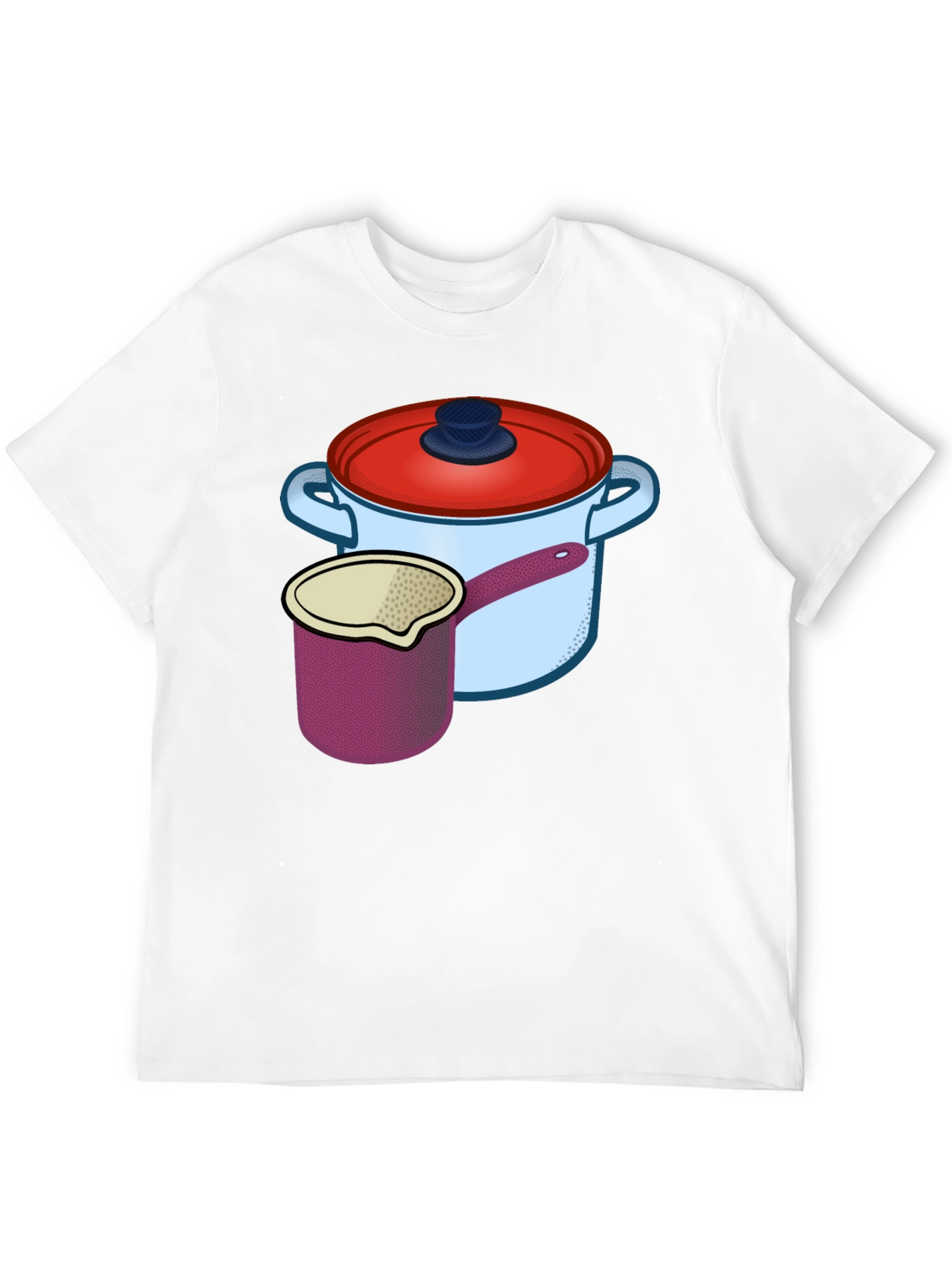 Chefs Kitchen Cookware Graphic Tee