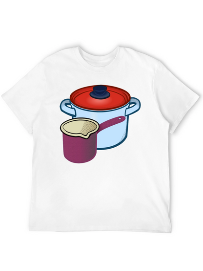 Chefs Kitchen Cookware Graphic Tee