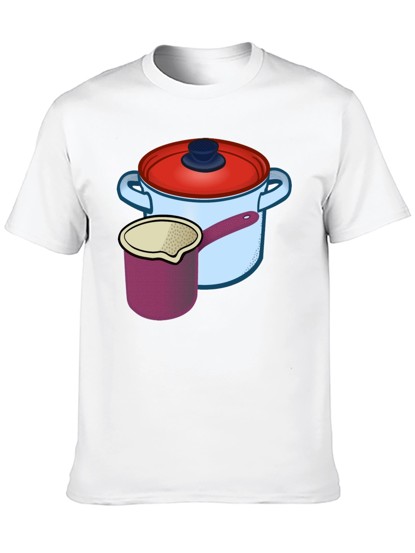 Chefs Kitchen Cookware Graphic Tee