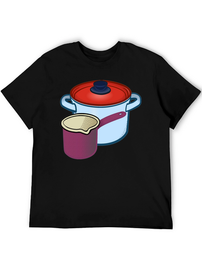 Chefs Kitchen Cookware Graphic Tee
