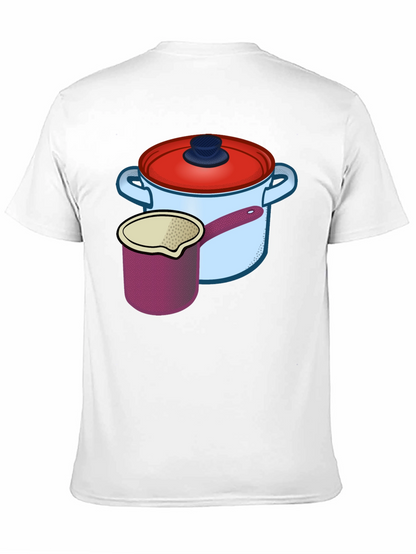 Chefs Kitchen Cookware Graphic Tee