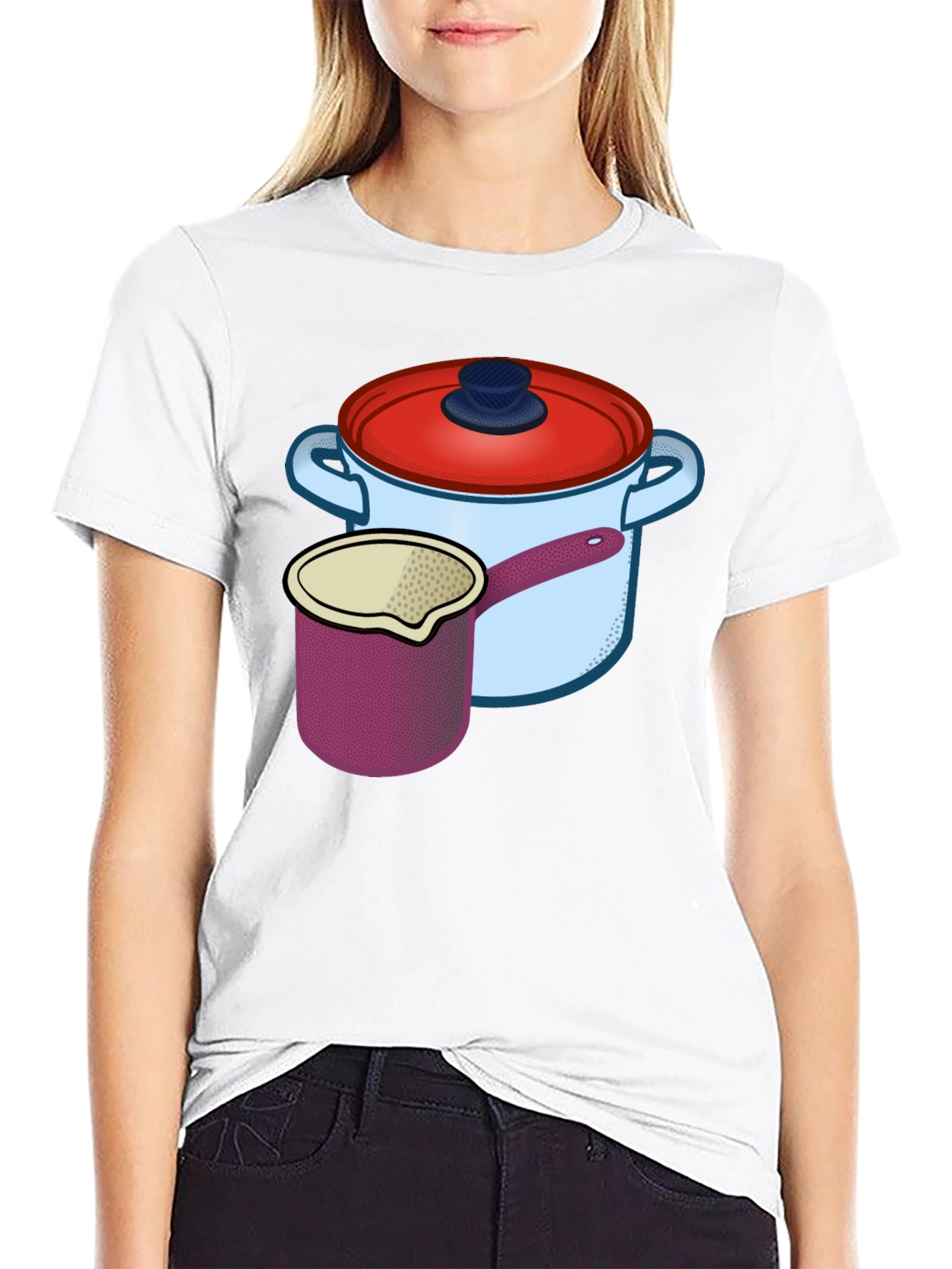 Chefs Kitchen Cookware Graphic Tee