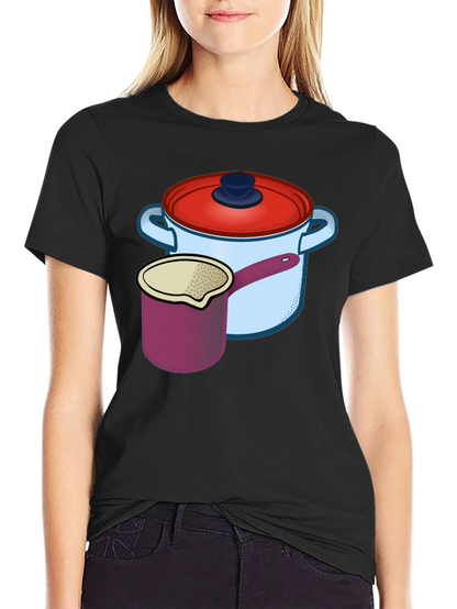 Chefs Kitchen Cookware Graphic Tee