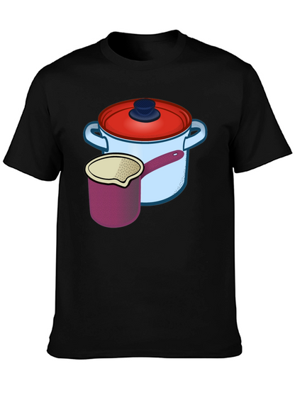 Chefs Kitchen Cookware Graphic Tee