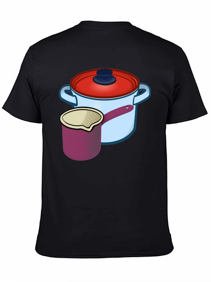 Chefs Kitchen Cookware Graphic Tee