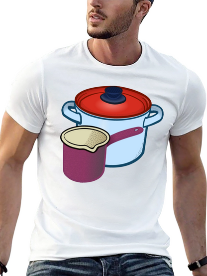 Chefs Kitchen Cookware Graphic Tee