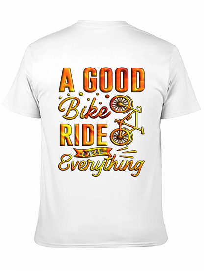 A Good Bike Ride Fixes Everything Graphic Tee