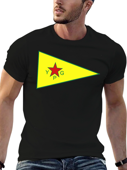 YPG Flag Graphic T-Shirt - Black