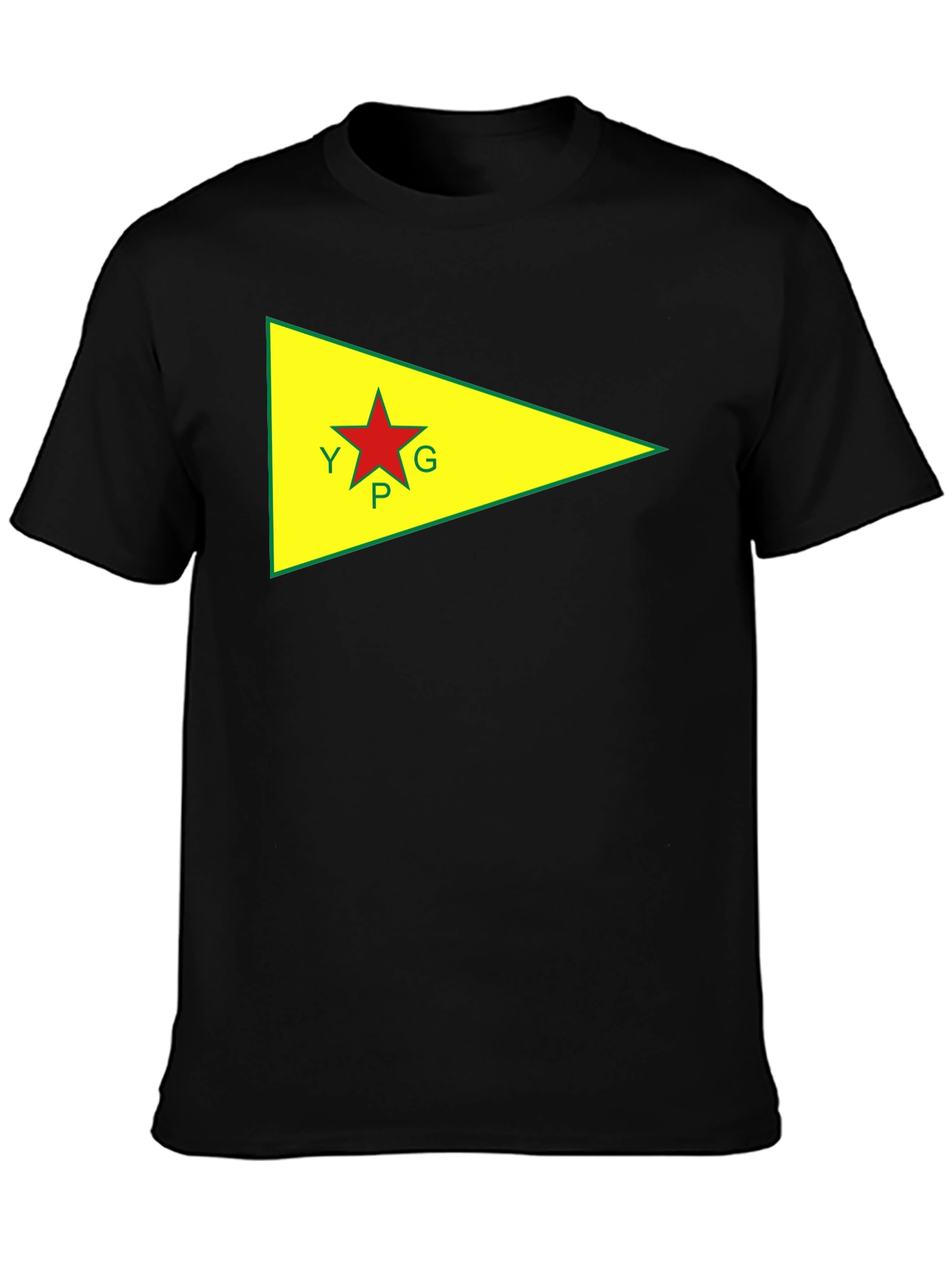 YPG Flag Graphic T-Shirt - Black